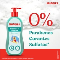 Sabonete Líquido Huggies Extra Suave 200ml - Limpeza Segura e Cheirinho Suave para Bebês - imagem 5