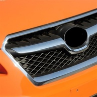 MUTUSAISI Grade Superior Cromada: Destaque e Proteção para seu Subaru Impreza, XV Crosstrek e Crosstrek - imagem 3