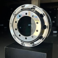 Roda de Alumínio BZ 295½ para Caminhões e Ônibus: Alto Brilho e Performance Superior - imagem 3