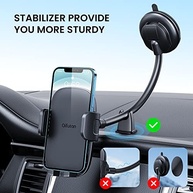Suporte de Celular para Carro com Braço Longo: Visão Ampla e Estabilidade Antivibração - imagem 3