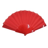 Leque de Mão Compacto e Liso - Refresque-se com Estilo e Sustentabilidade (Vermelho) - imagem 2
