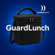 Bolsa Térmica GuardLunch 7L com 2 Compartimentos - Lancheira Impermeável e Portátil para Trabalho e Faculdade - imagem 3