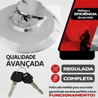 Tampa de Combustível Titan 125 e 150 (2004-2013) TMAC: Segurança e Estilo para Sua Moto - imagem 3