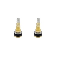 2 Hastes de Válvula TR618A para Pneus de Trator - Latão Resistente e Vedação Dupla - imagem 2