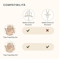 Cinto de Segurança 5 Pontas para Cadeira Tripp Trapp Stokke - Conforto e Proteção Infantil - imagem 5