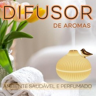 Difusor de Aromas Ultrassônico 300ml com Luz LED e Design Decorativo Pássaro - imagem 5