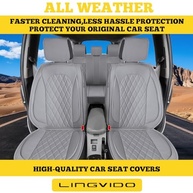 Capas de Assento LINGVIDO: Couro Napa Premium Universal para Carros, SUVs e Vans - imagem 3