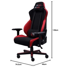 CADEIRA GAMER MAD RACER V8 TURBO VERMELHA - Conforto e Estilo para Jogadores - imagem 3