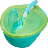 Vital Baby Kit Refeição com Colher e Tigela Ergonômica Azul/Verde - imagem 4