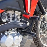 Protetor de Motor e Carenagem Wheeling Bros 160 (2015-2025) Preto Fosco - Segurança e Estilo - imagem 5