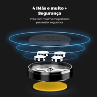 Suporte Veicular Magnético Gshield Easy Holder: Segurança e Praticidade para Seu Celular no Carro - imagem 2
