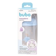 Mamadeira Easy Flow Elefante Azul 270ml - Sistema Anticólico BPA Free da Buba - imagem 5