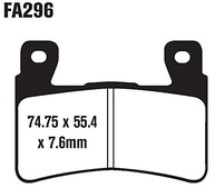 Pastilhas de Freio EBC FA296HH: Segurança e Desempenho para Sua Moto - imagem 3