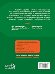 Constituição Federal 2025: Edição Atualizada com Reforma Tributária (EC 135) - Coleção Minicódigos - imagem 2