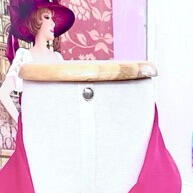 Echarpe Chiffon Rosa Pink – Elegância e Versatilidade para Mulheres - imagem 1