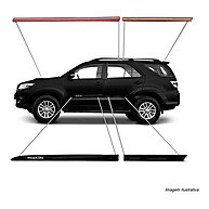 Frisos Laterais Hilux SW4 12-15: Preto Eclipse - imagem 2