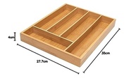 Porta Talheres em Bambu EcoKitchen - 5 Compartimentos, Ecológico e Moderno - imagem 3