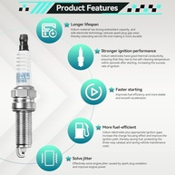 Velas de Ignição Iridium 1885510060 para Hyundai e Kia: Potência e Economia (4 Peças) - imagem 5