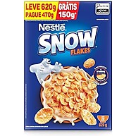 Snow Flakes Cereal Leve 620g: Sabor Tradicional Econômico - imagem 4