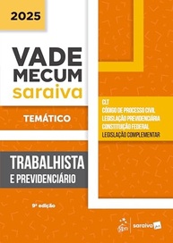 Vade Mecum Trabalhista e Previdenciário 9ª Edição 2025: Essencial para OAB e Concursos - imagem 2