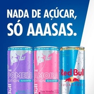 Pack de 24 Latas Red Bull Energético, Amora Edition, Frutas Vermelhas, Sem Açúcar 250ml - imagem 4