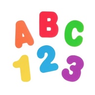 Brinquedo de Banho Educativo Letras e Números - Buba Colorido - imagem 5