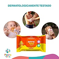 Lenços Umedecidos Natural Baby: Cuidado Suave e Eficaz - imagem 2