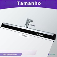 Rodo Metal Inox 75cm - Limpeza Profissional e Eficiente para Todos os Ambientes - imagem 4