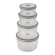 Electrolux - Kit Potes Herméticos Redondos 4 Unidades - Organize sua Cozinha com Estilo - imagem 4