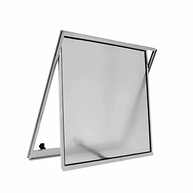 Espelho para Banheiro Hale Vitro Maxim 60x60cm Alumínio Brilhante - Elegância e Durabilidade - imagem 2