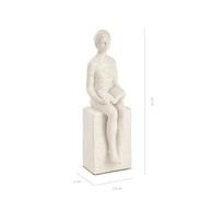 Escultura Mulher em Polirresina - Decoração Elegante para Ambientes Internos - imagem 4