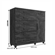 Cômoda New Vitória: 8 Gavetas e Design Elegante - imagem 2