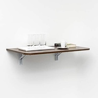 Mesa Dobrável Premium 80x41 cm Castanho FSC - Segura, Elegante e Funcional - imagem 5