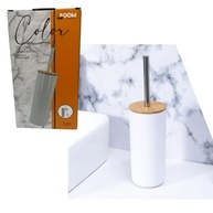 Escova para Vaso Sanitário Inox com Base de Bambu - Design Elegante e Higiene Duradoura - imagem 2