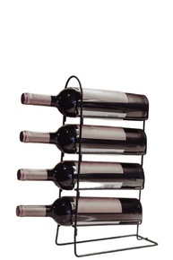 Suporte de Vinho Vertical para Mesa - 4 Garrafas - Design Elegante e Resistente - imagem 1