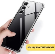 Capa Samsung A56 Transparente TPU Anti-Shock: Proteção Elegante e Segura - imagem 4