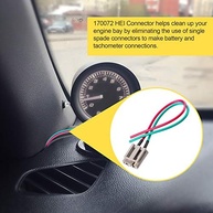 PAGOW: Chicote Elétrico 12V para Distribuidor HEI e Tacômetro - Conexão Segura e Fácil Instalação - imagem 5