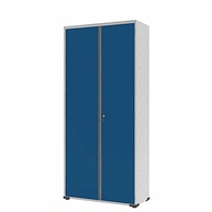 Armário Elite Aço Cinza Cristal/Azul – Organização Moderna e Resistente - imagem 2