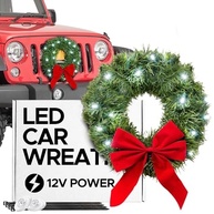 Guirlanda de Natal Iluminada para Carro 2024: Espírito Festivo em Seu Veículo! - imagem 2