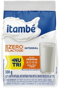 Leite em Pó Integral Zero Lactose Nolac Itambé Sachê 300g - imagem 2