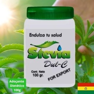 Adoçante Stevia Dul-C 100g em pó Natural Importado - imagem 4