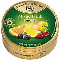 Cavendish & Harvey: Balas de Frutas Premium em Lata 200g - imagem 3