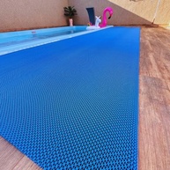 Tapete Antiderrapante para Banheiro e Chuveiro | Segurança e Estilo em Áreas Molhadas (Onda Azul, 60x100 cm) - imagem 3
