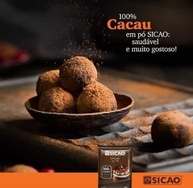 Cacau Em Pó Alcalino 100% 500g Sicao - imagem 2