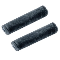 Kit 2 Capas de Cinto de Segurança MOONET: Conforto e Estilo em Lã Sintética Macia (Cinza Azul-Escuro) - imagem 3