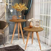 Kit Mesa Lateral e Apoio para Sofá Retrô Classic em Freijó com Design Moderno - imagem 3