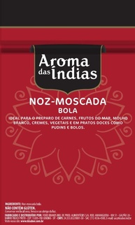 Aromas da Índia Noz Moscada Em Bola 20 Gramas - imagem 2