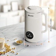 Máquina de Leite de Nozes IAGREEA 8 em 1 - 1000ml, Leite Vegetal Caseiro com Função Térmica - imagem 4