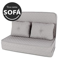 Puff Colchonete Dobrável 3 em 1 com Travesseiros - Conforto e Versatilidade para Casa e Viagem - imagem 4