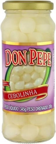 Cebolinha em Conserva Vidro 345g (Don Pepe) - imagem 3